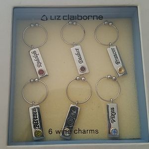 Liz Claiborne holiday wine charms